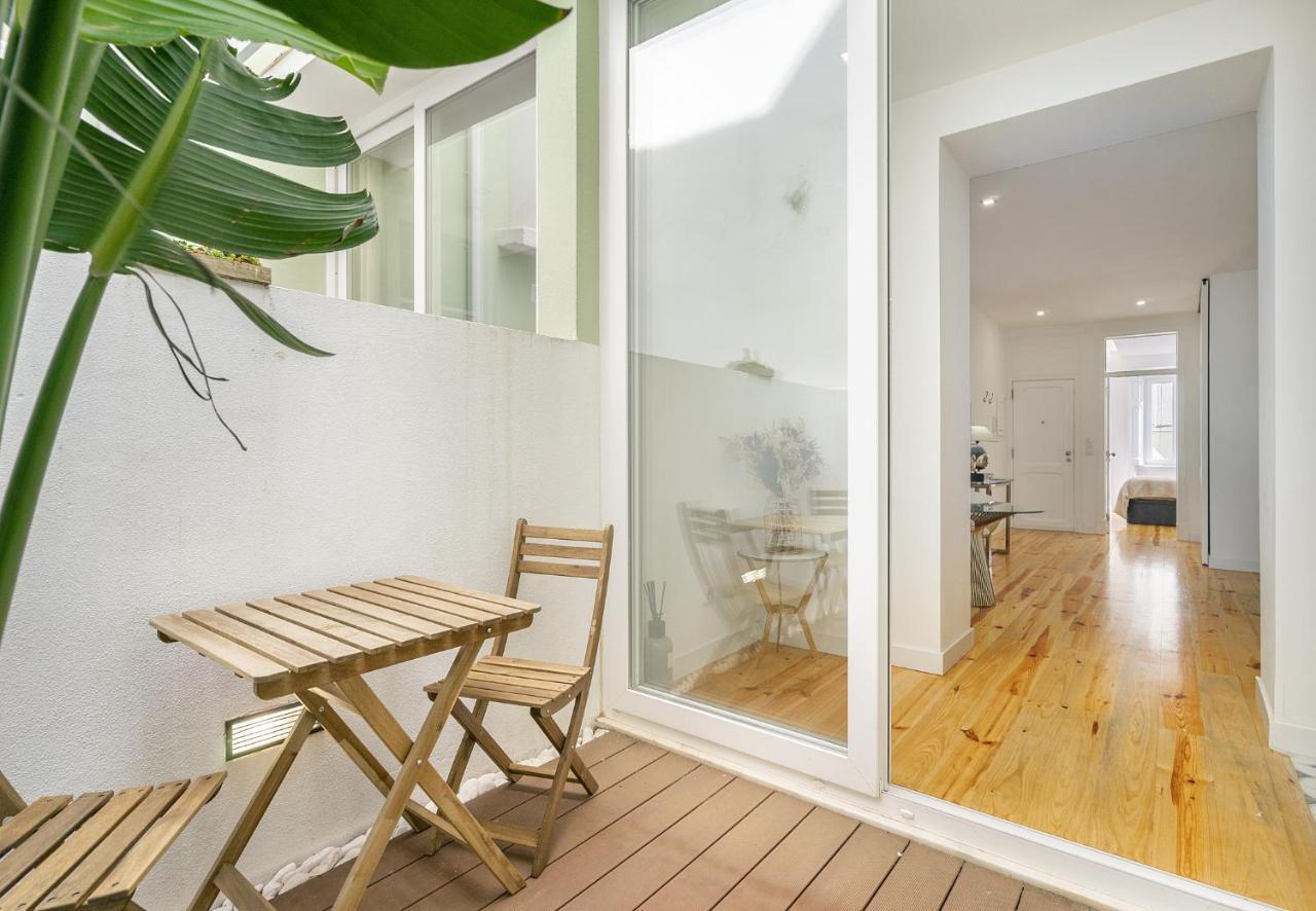 Whome Chic 1-Bed W/ Patio Perfect To Explore Лиссабон Экстерьер фото